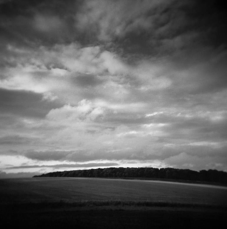 Cumulous Clouds, Skyscape, Occold, Suffolk - Silver Gelatin: Title: Cumulous Clouds, Skyscape, Occold, Suffolk - Silver Gelatin Description: Title: Cumulous Clouds, Skyscape, Occold, Suffolk - Silver Gelatin Photograph - Limited Edition of 10 Artist: Paul Cookl