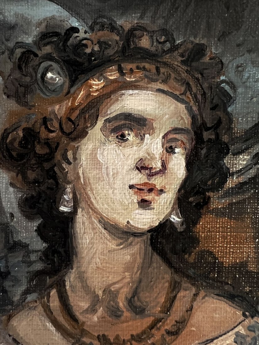 Oil painting Portrait of a noble woman Alexander Litvinov - 6