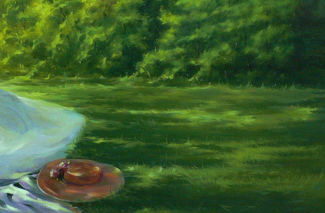 Oil painting Holidays in the mountains Vasily Korkishko - 2