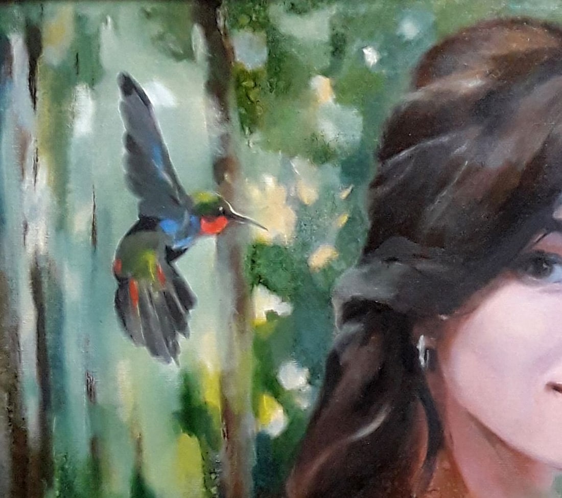 Oil painting Portrait of a woman Vasily Korkishko - 5