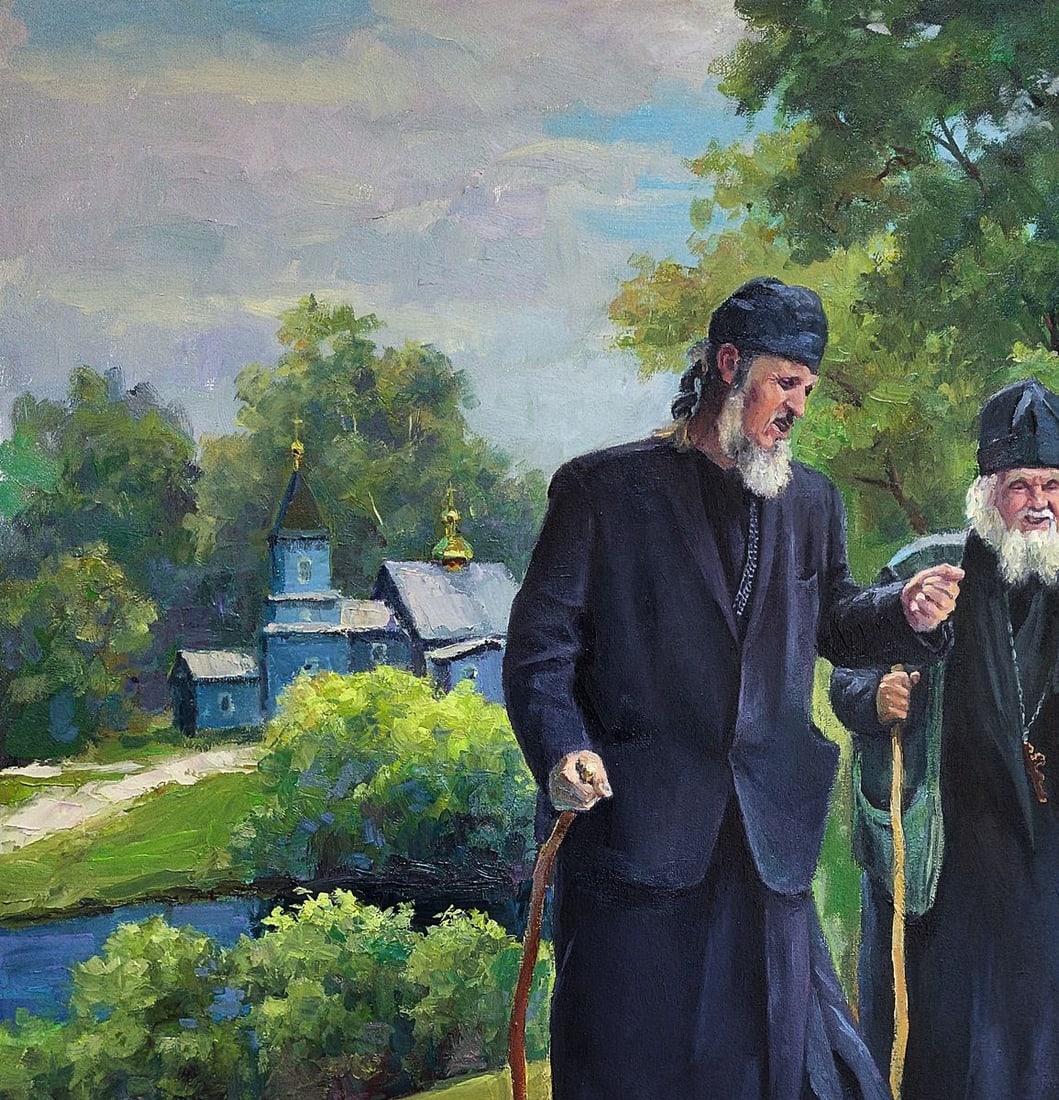 Oil painting From Sunday service Boris Serdyuk - 4