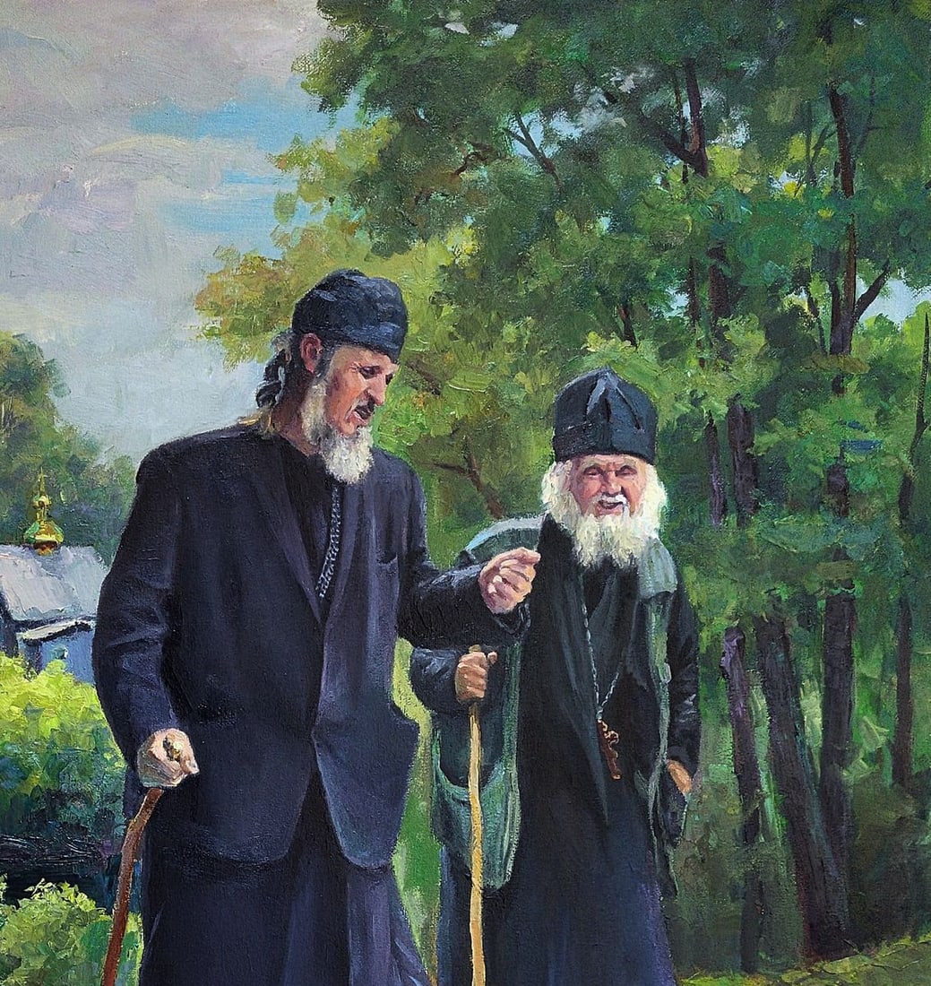 Oil painting From Sunday service Boris Serdyuk - 5