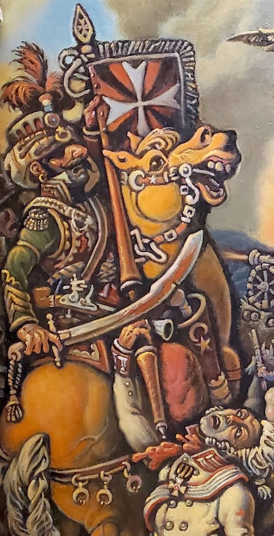 Oil painting Napoleon Daniil Litvinov - 2