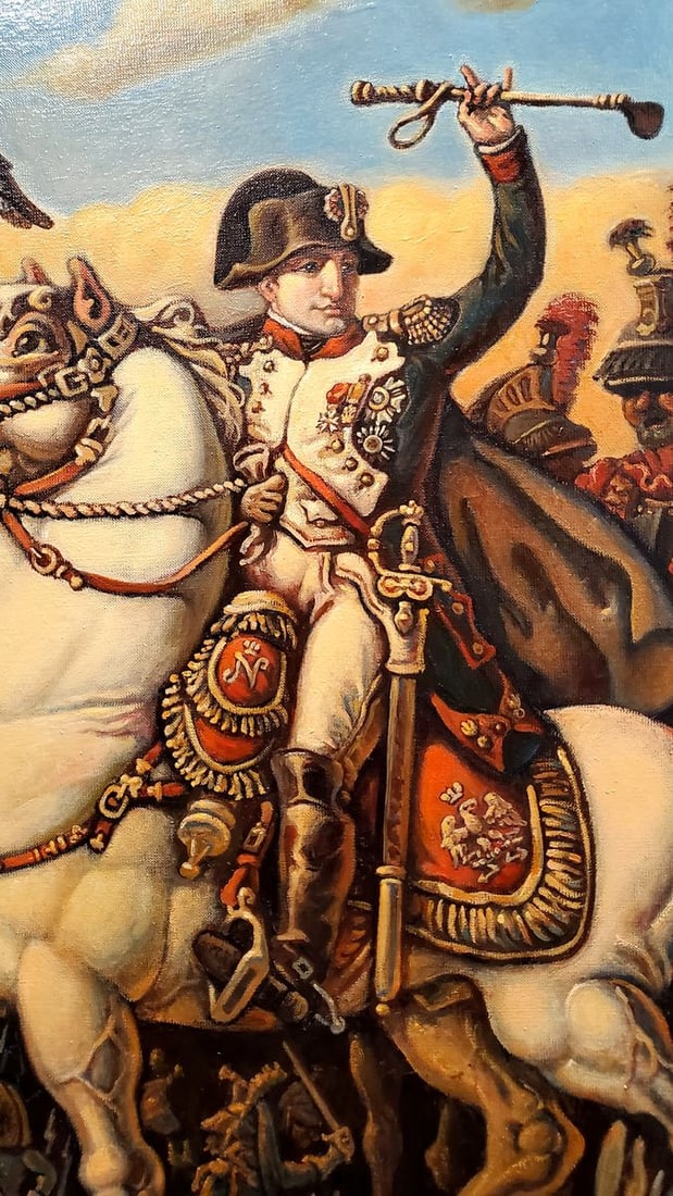 Oil painting Napoleon Daniil Litvinov - 3