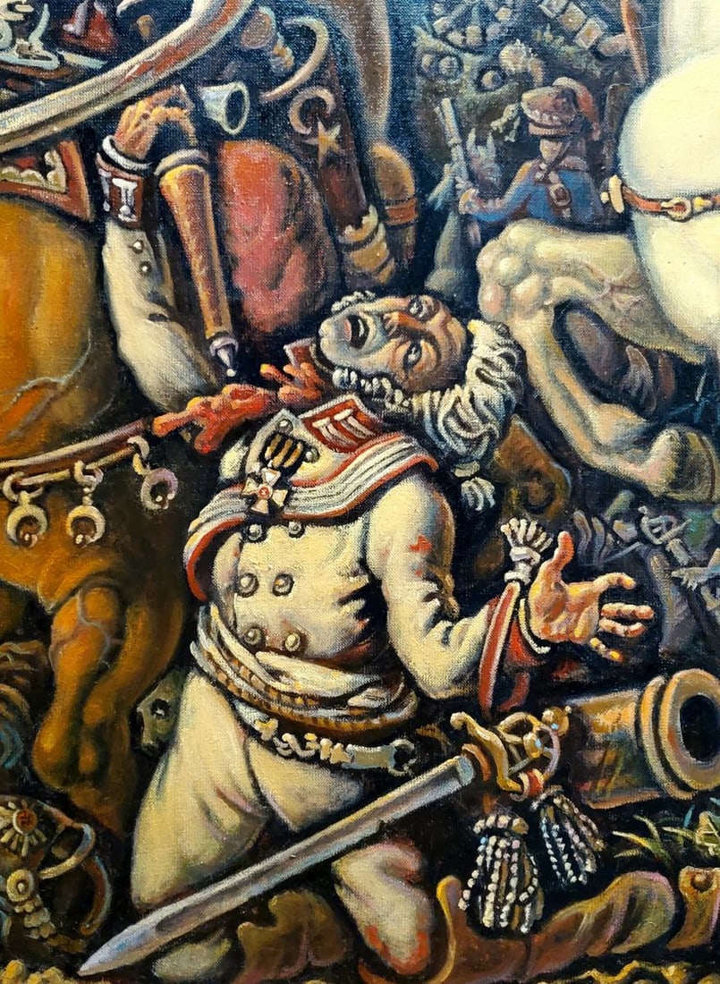 Oil painting Napoleon Daniil Litvinov - 5