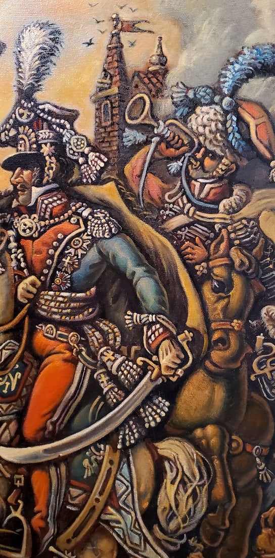 Oil painting Napoleon Daniil Litvinov - 6