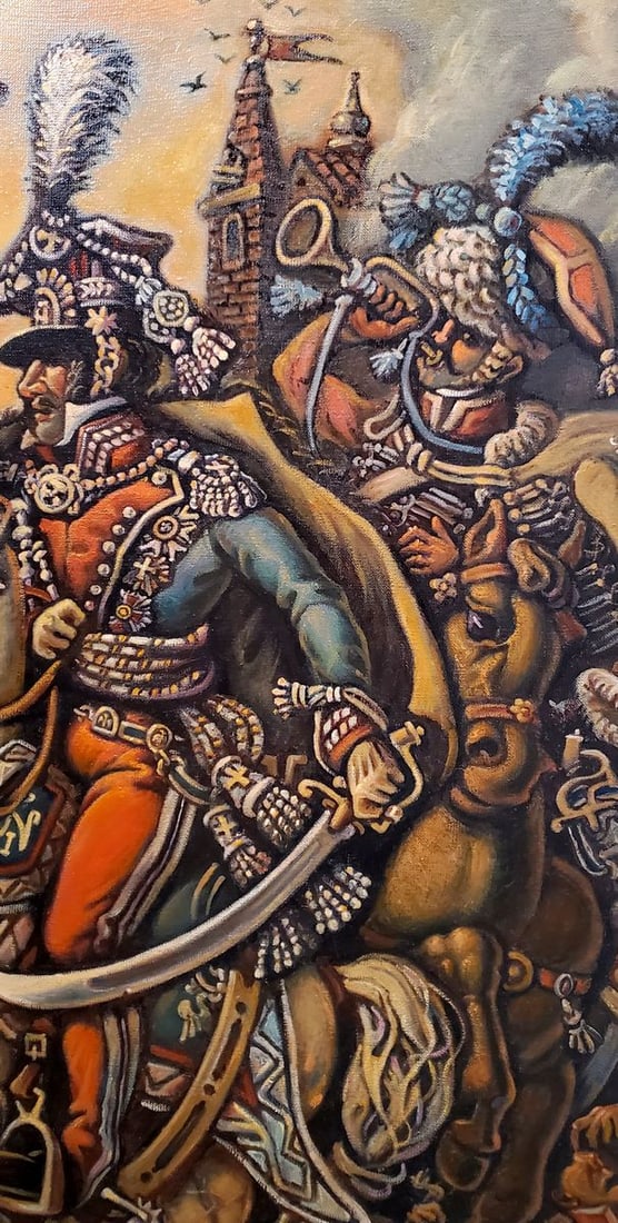 Oil painting Napoleon Daniil Litvinov - 7