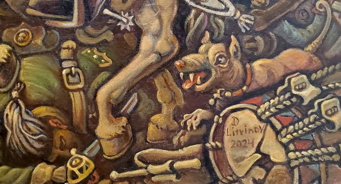 Oil painting Napoleon Daniil Litvinov - 8