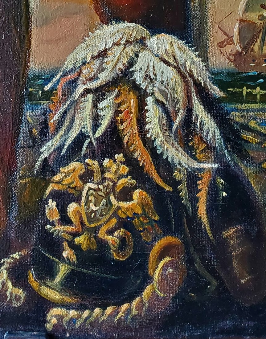 Oil painting Portrait of a 19th century governor Daniil Litvinov - 6