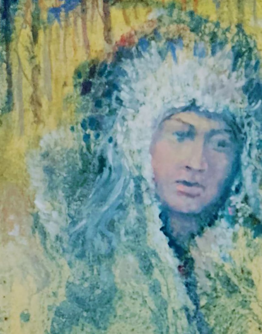 Oil painting Dreaming Vitaly Duhnevich - 2