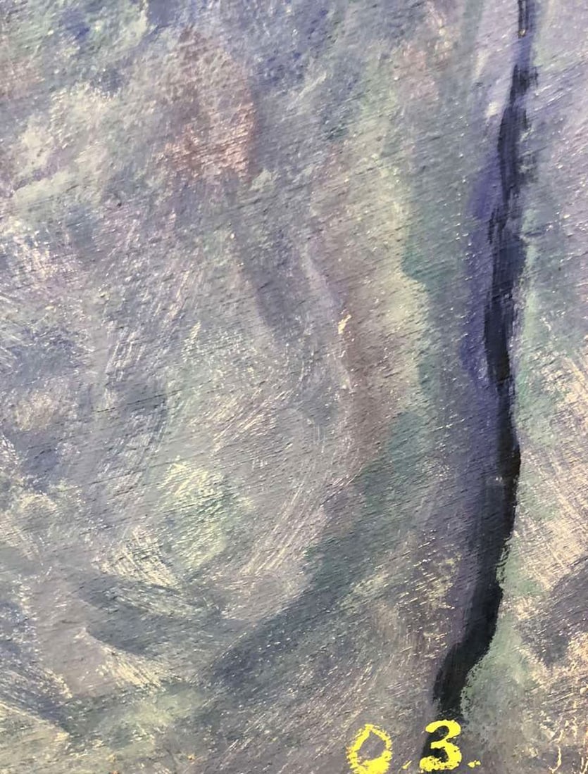 Oil painting Female portrait Zalyvakha Opanas - 3