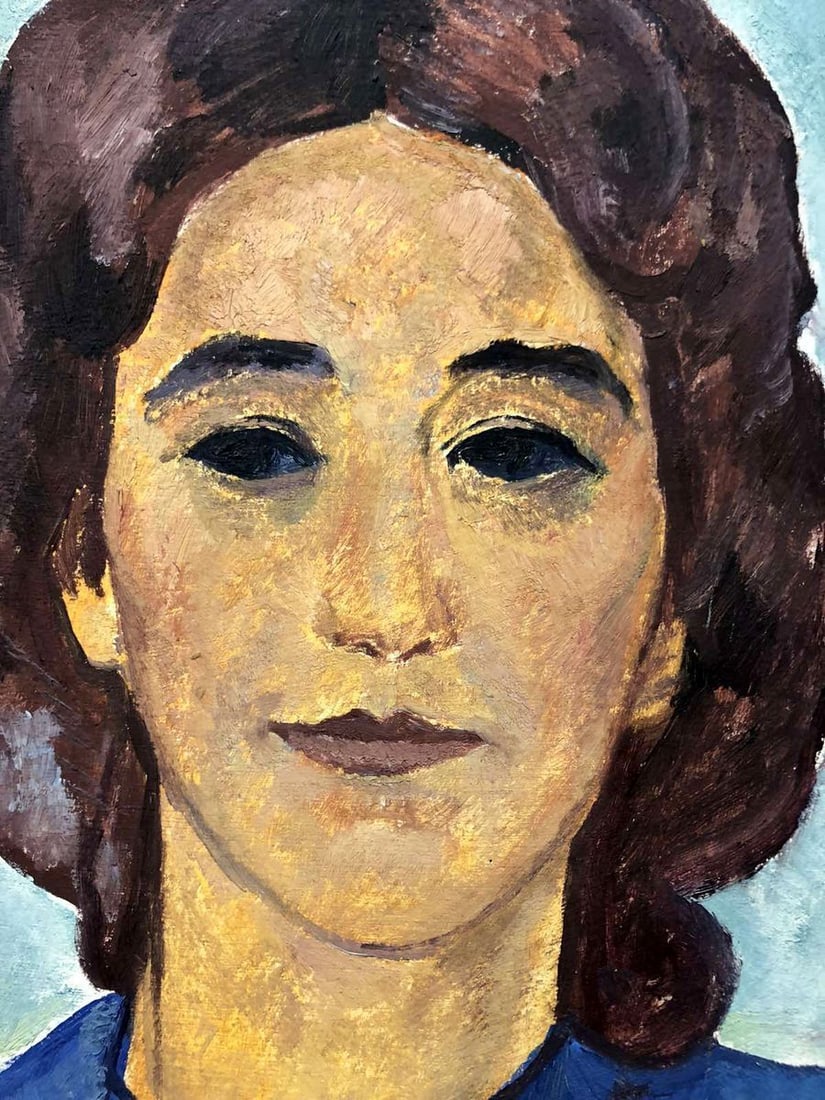 Oil painting Female portrait Zalyvakha Opanas - 5