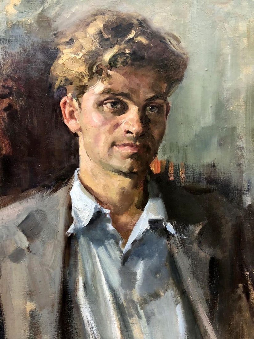 Oil painting Man's portrait Zaretskyi Viktor - 4