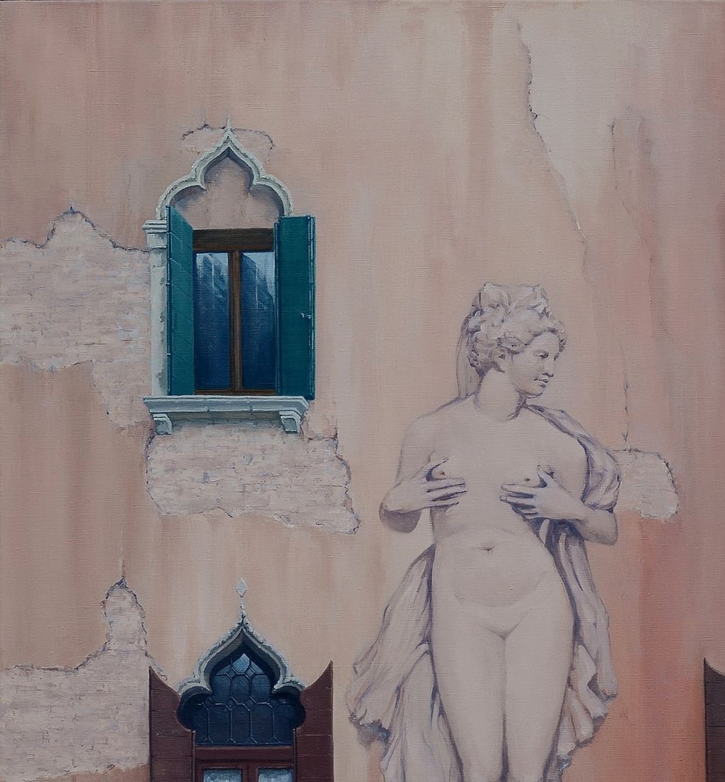 Oil painting Big water Venice Renaissance Oleg Kateryniuk - 2