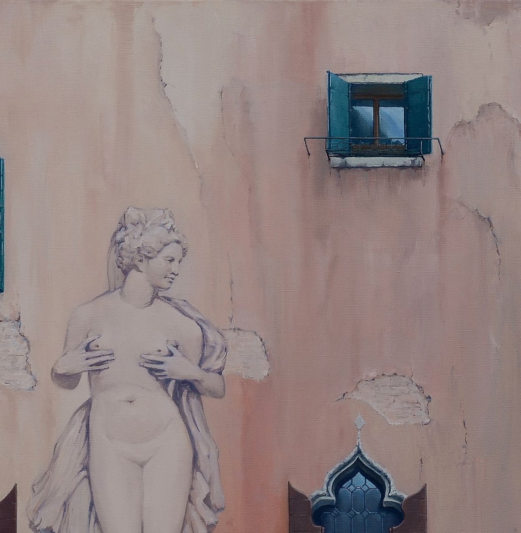 Oil painting Big water Venice Renaissance Oleg Kateryniuk - 3