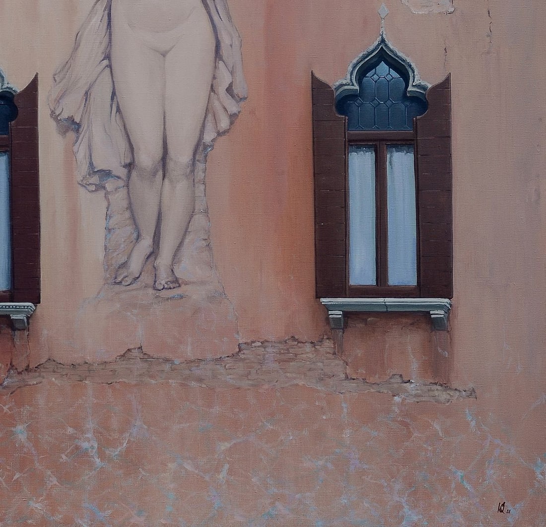 Oil painting Big water Venice Renaissance Oleg Kateryniuk - 4