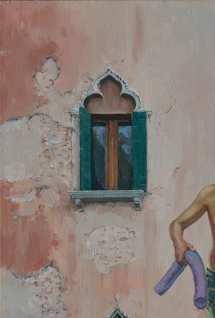 Oil painting Big water Venice Beach Oleg Kateryniuk - 2