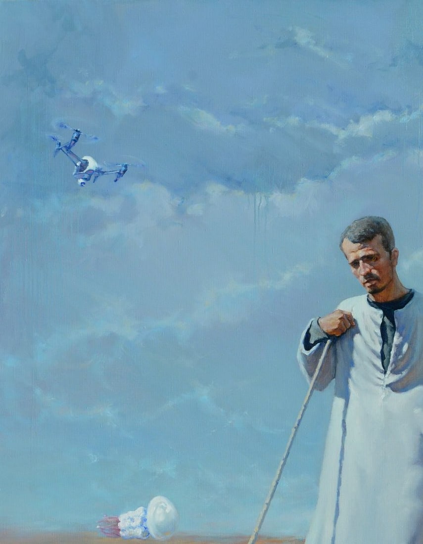 Oil painting Shepherd of Civilizations Oleg Kateryniuk - 2