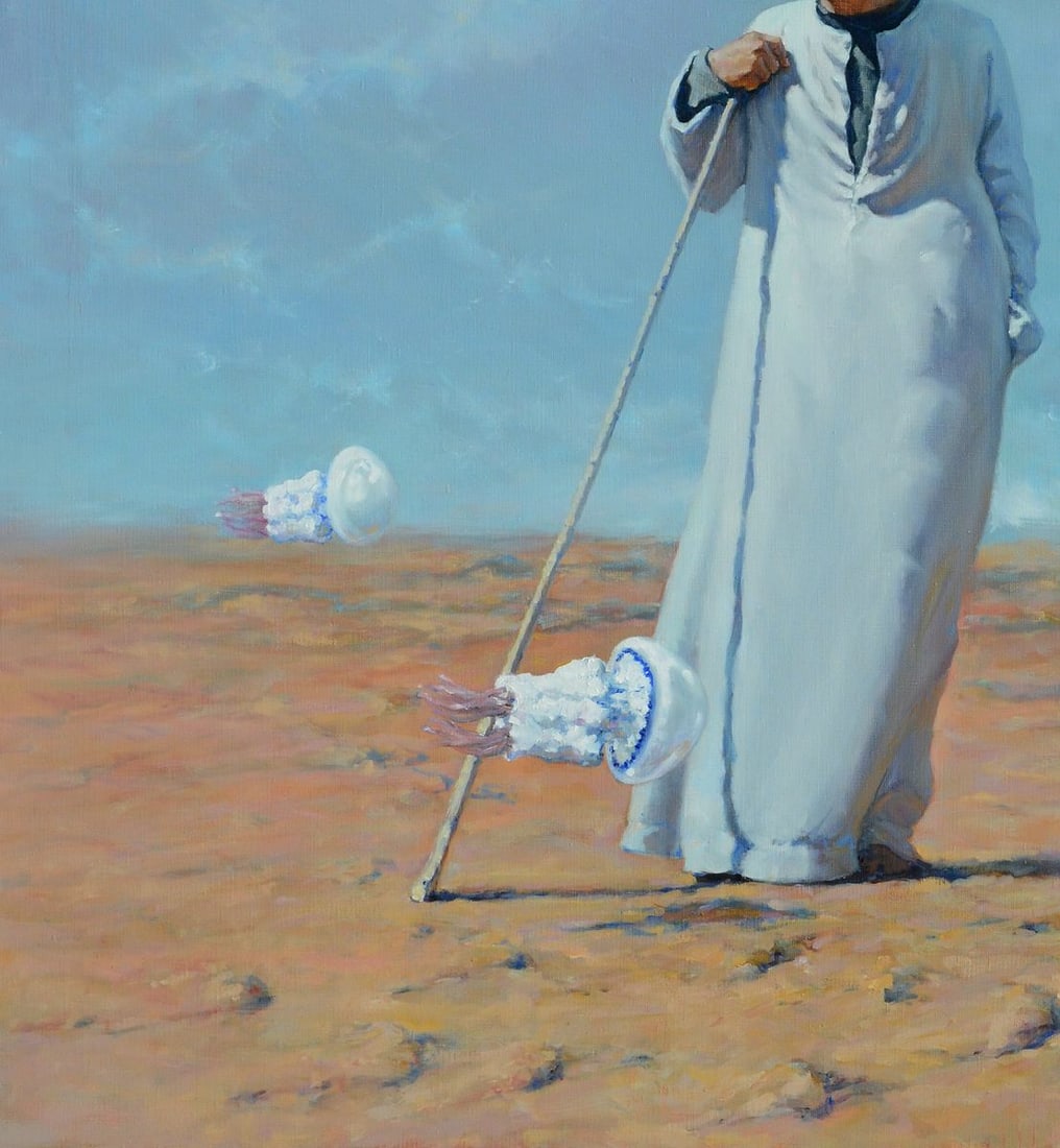 Oil painting Shepherd of Civilizations Oleg Kateryniuk - 3