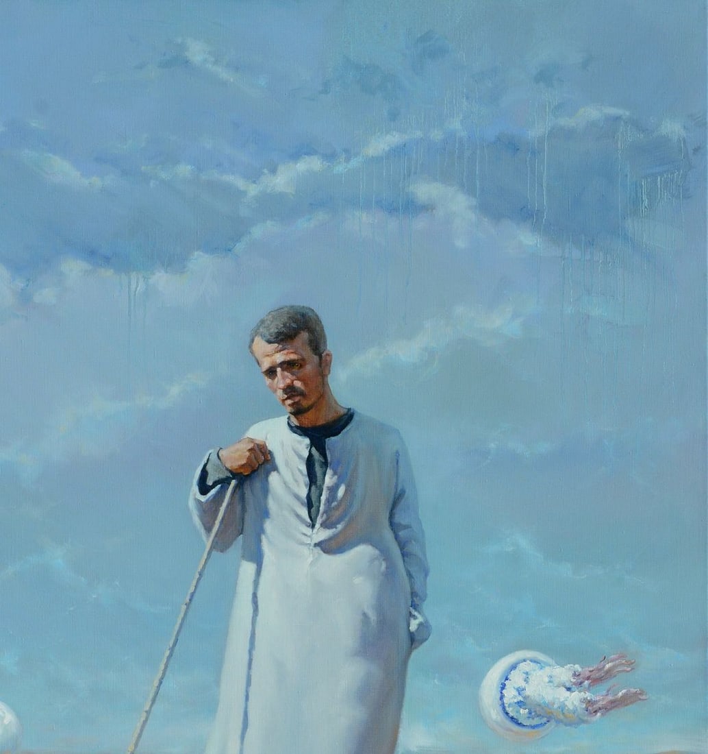 Oil painting Shepherd of Civilizations Oleg Kateryniuk - 4