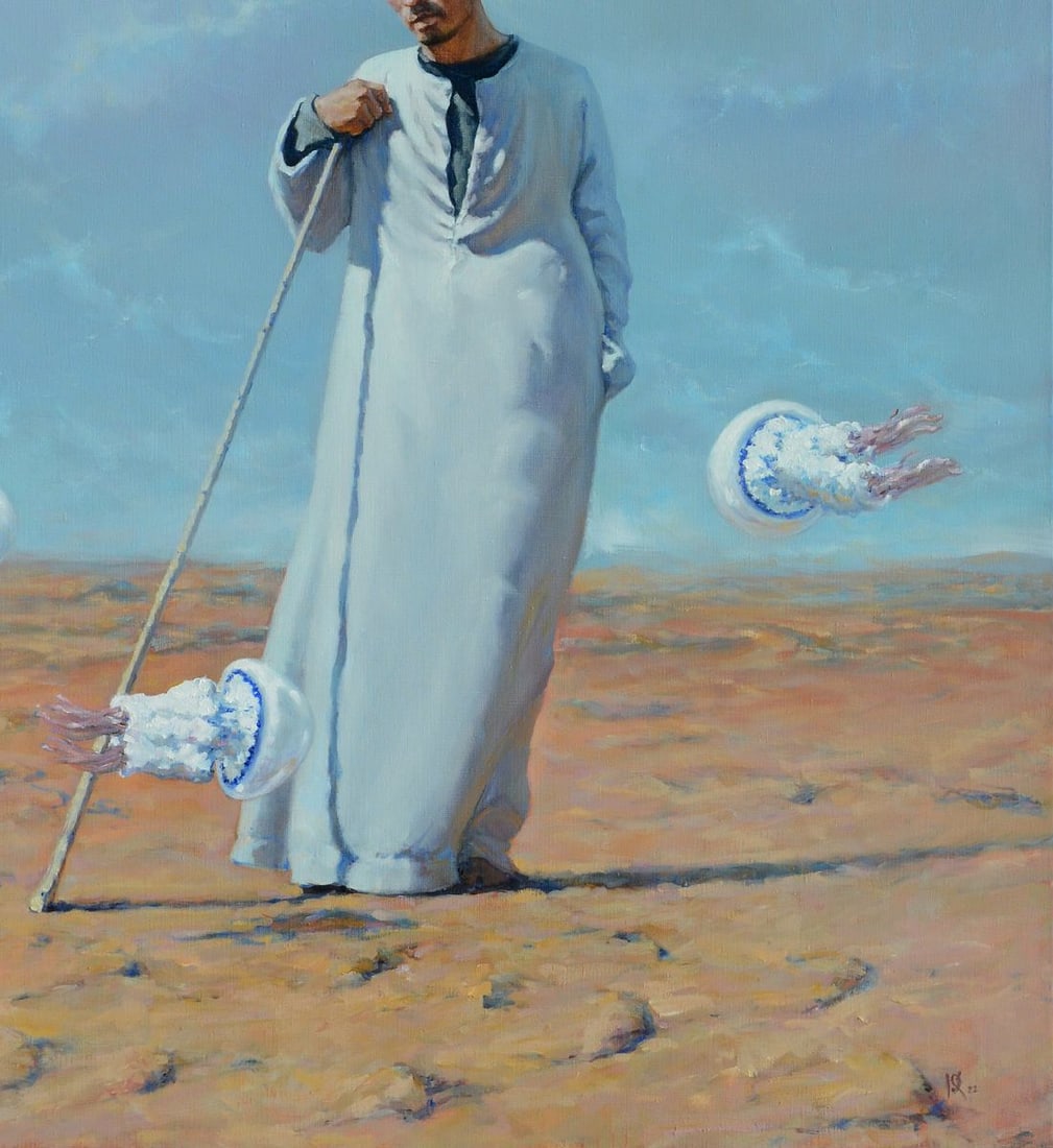 Oil painting Shepherd of Civilizations Oleg Kateryniuk - 5