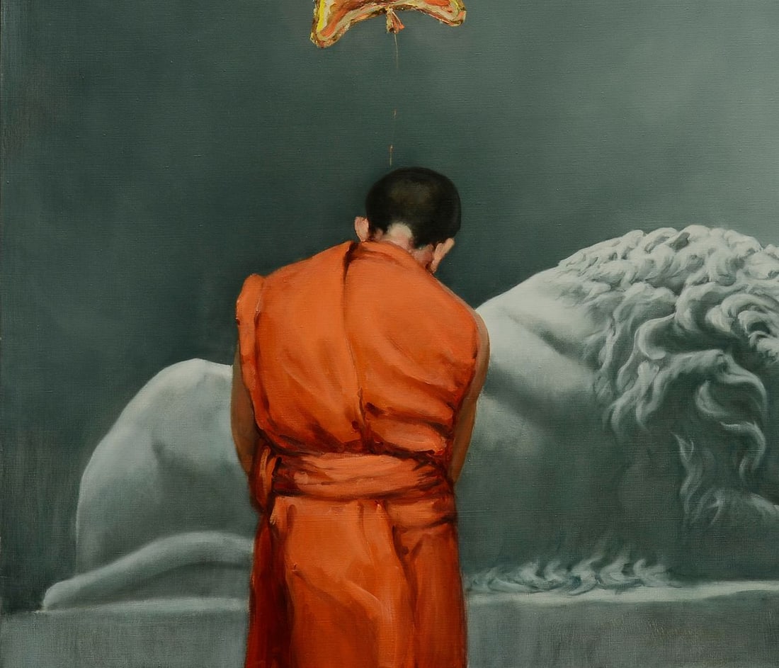 Oil painting Talk to me Oleg Kateryniuk - 2