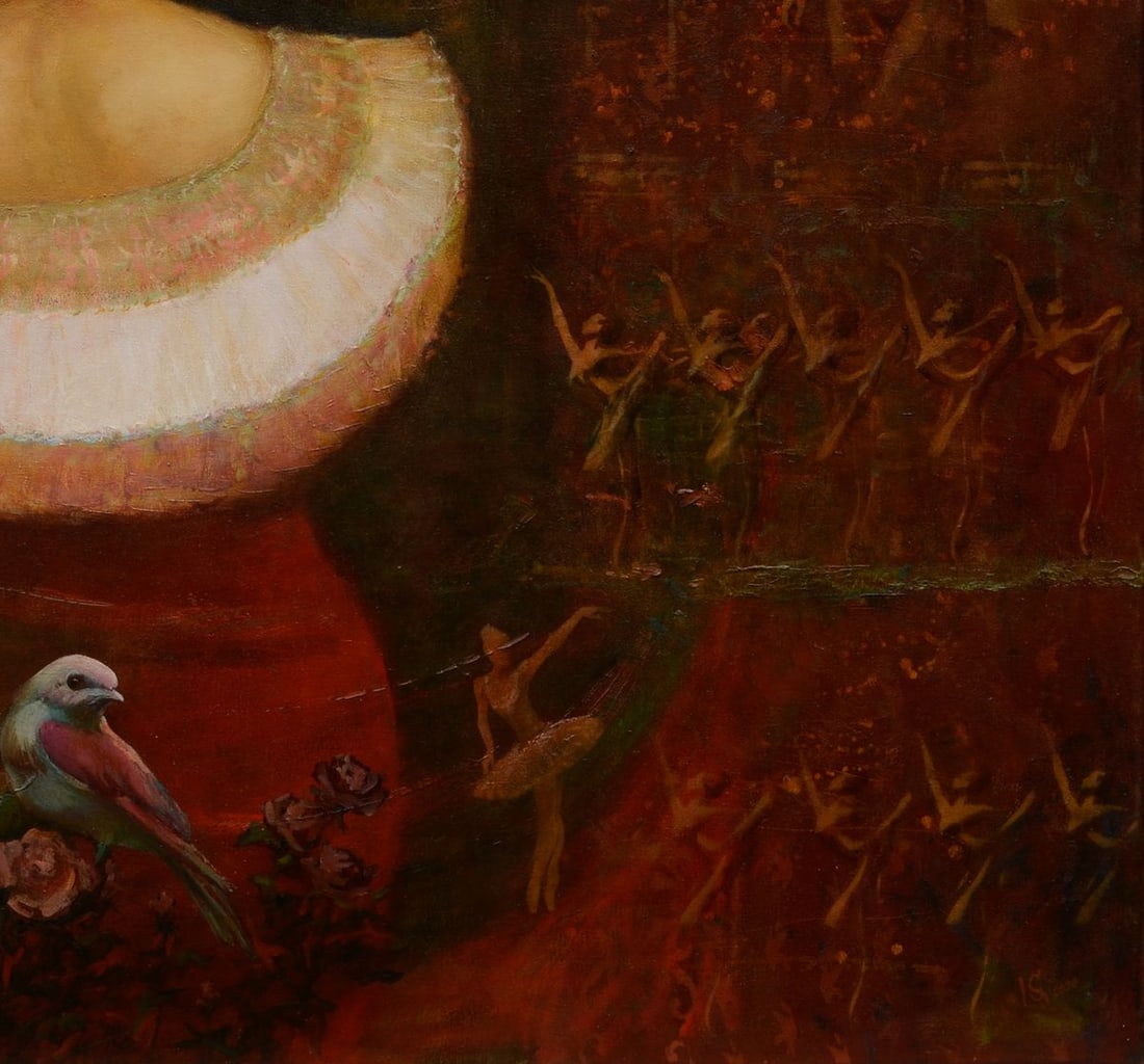 Oil painting Prima Oleg Kateryniuk - 5