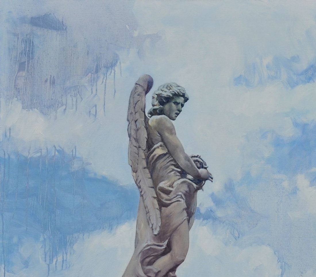 Oil painting Pass by the angels Oleg Kateryniuk - 2