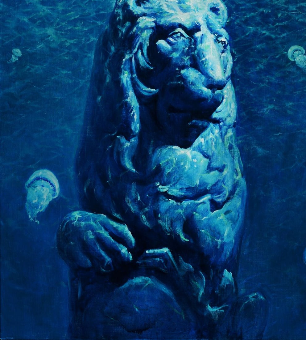 Oil painting Keepers of Time Oleg Kateryniuk - 3