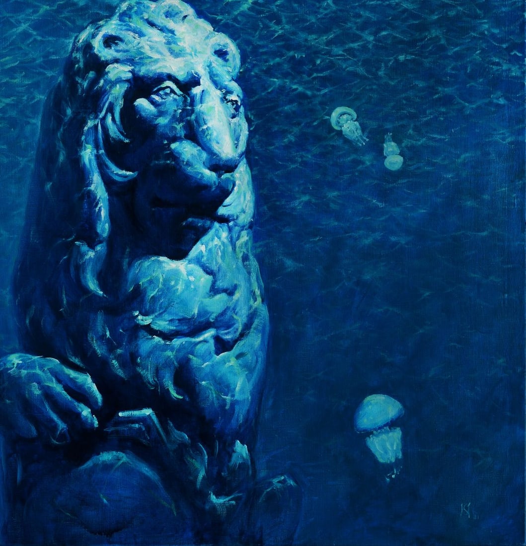 Oil painting Keepers of Time Oleg Kateryniuk - 5