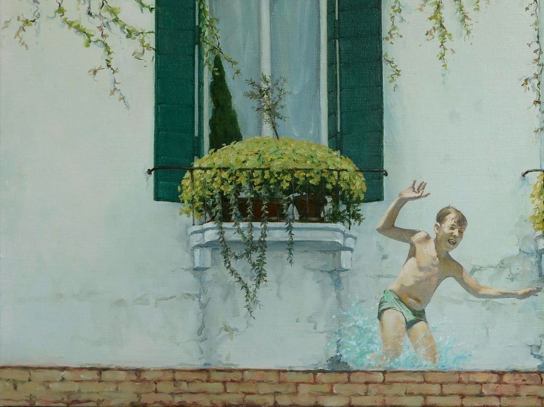 Oil painting Big water Venice Oleg Kateryniuk - 4