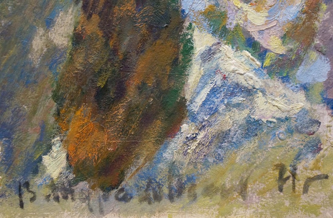 Oil painting Woman among the rose Zhurakovsky Victor Petrovich - 6