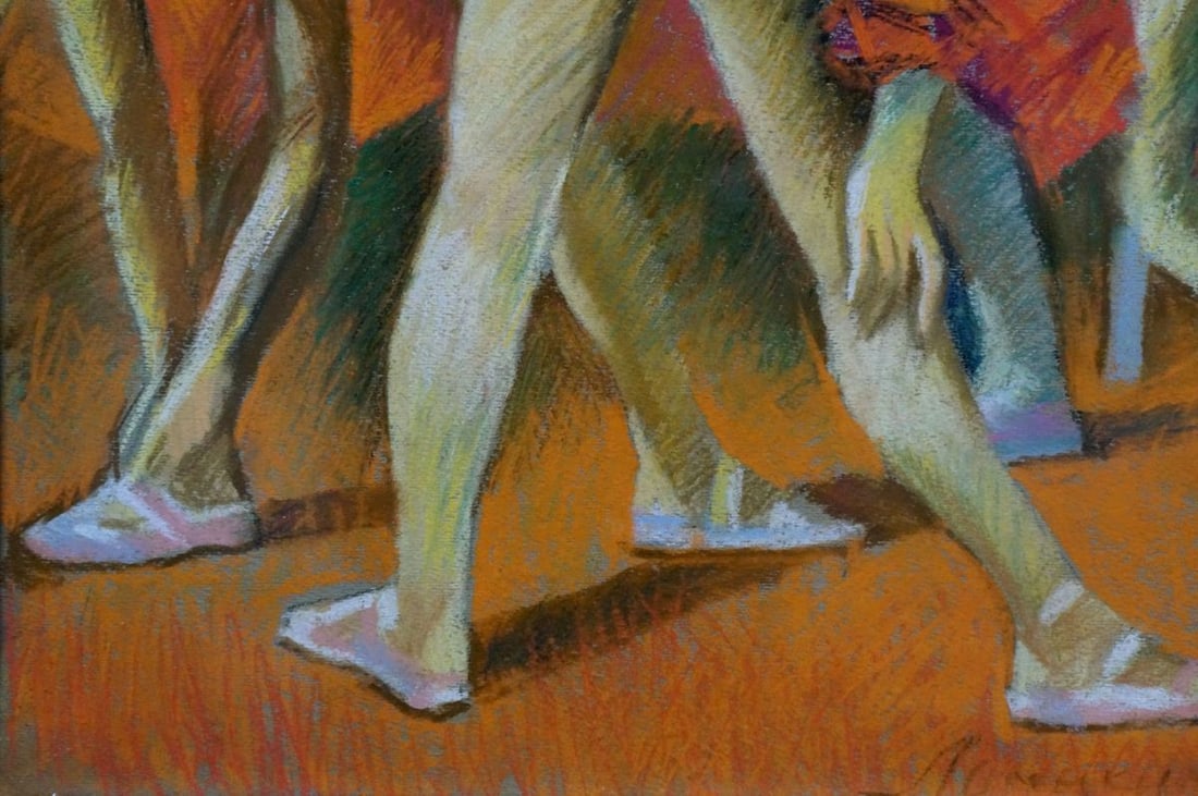 Pastel painting For the long memory Lomykin Konstantin Matveevich - 2