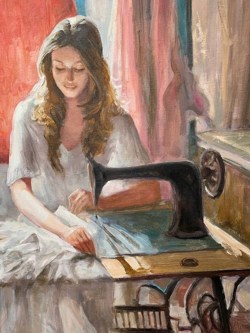 Oil painting Working Mikhailichenko Sergey Viktorovich - 10