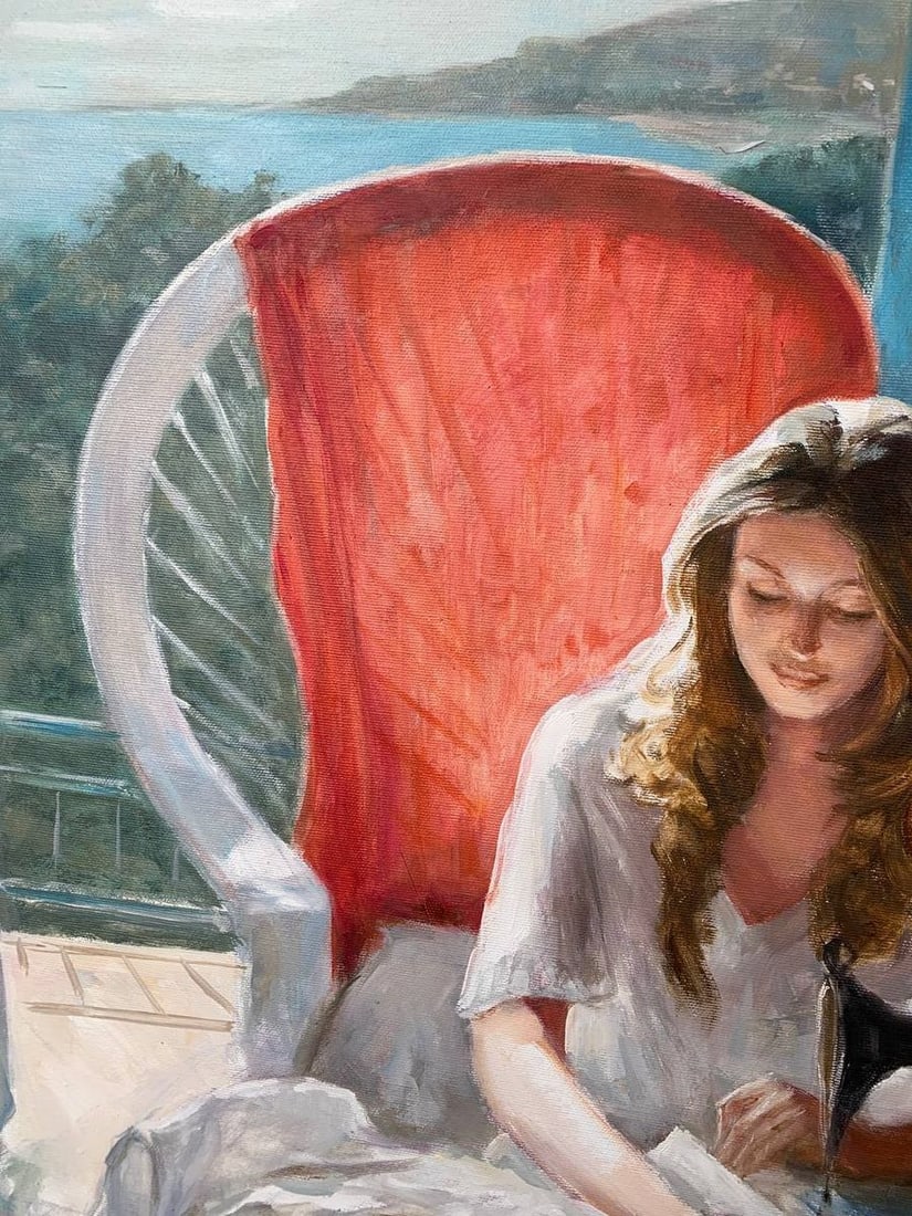 Oil painting Working Mikhailichenko Sergey Viktorovich - 3