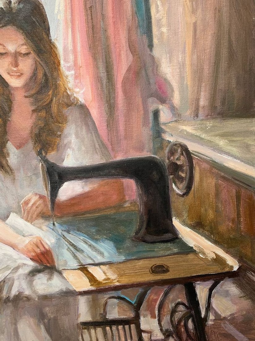 Oil painting Working Mikhailichenko Sergey Viktorovich - 5