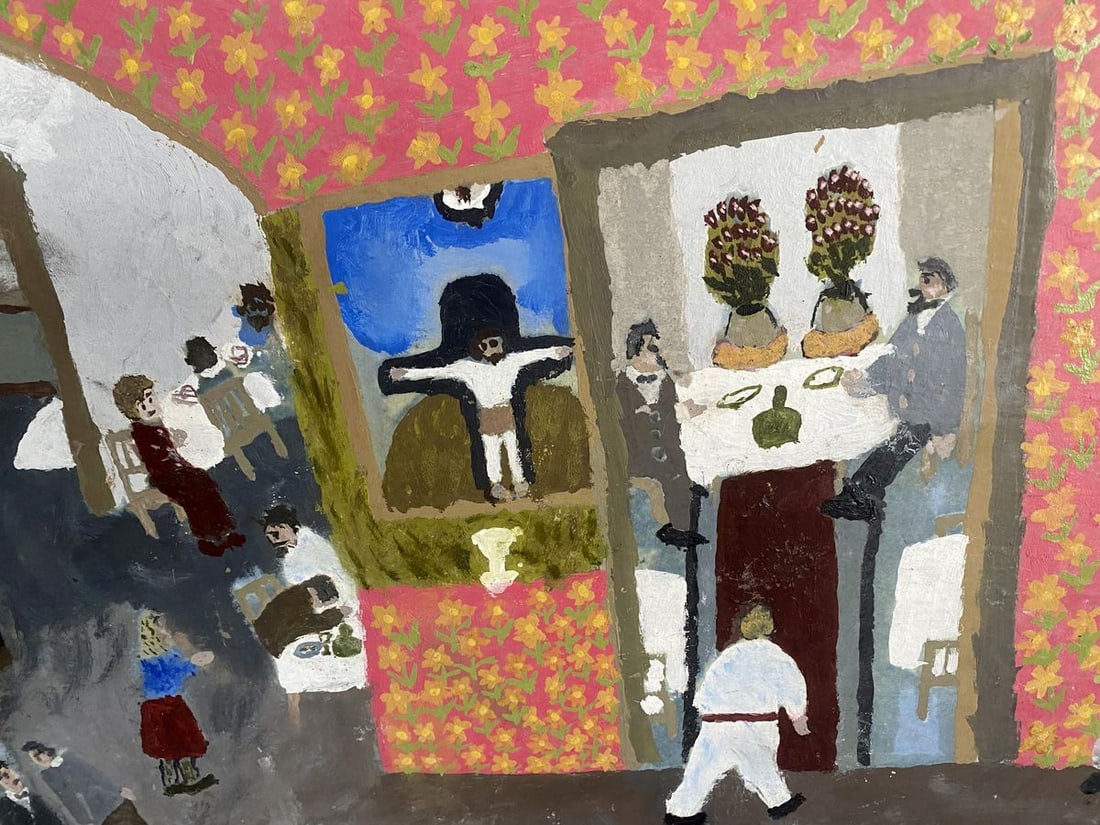 Oil painting Tavern Petr Nagulyak - 5