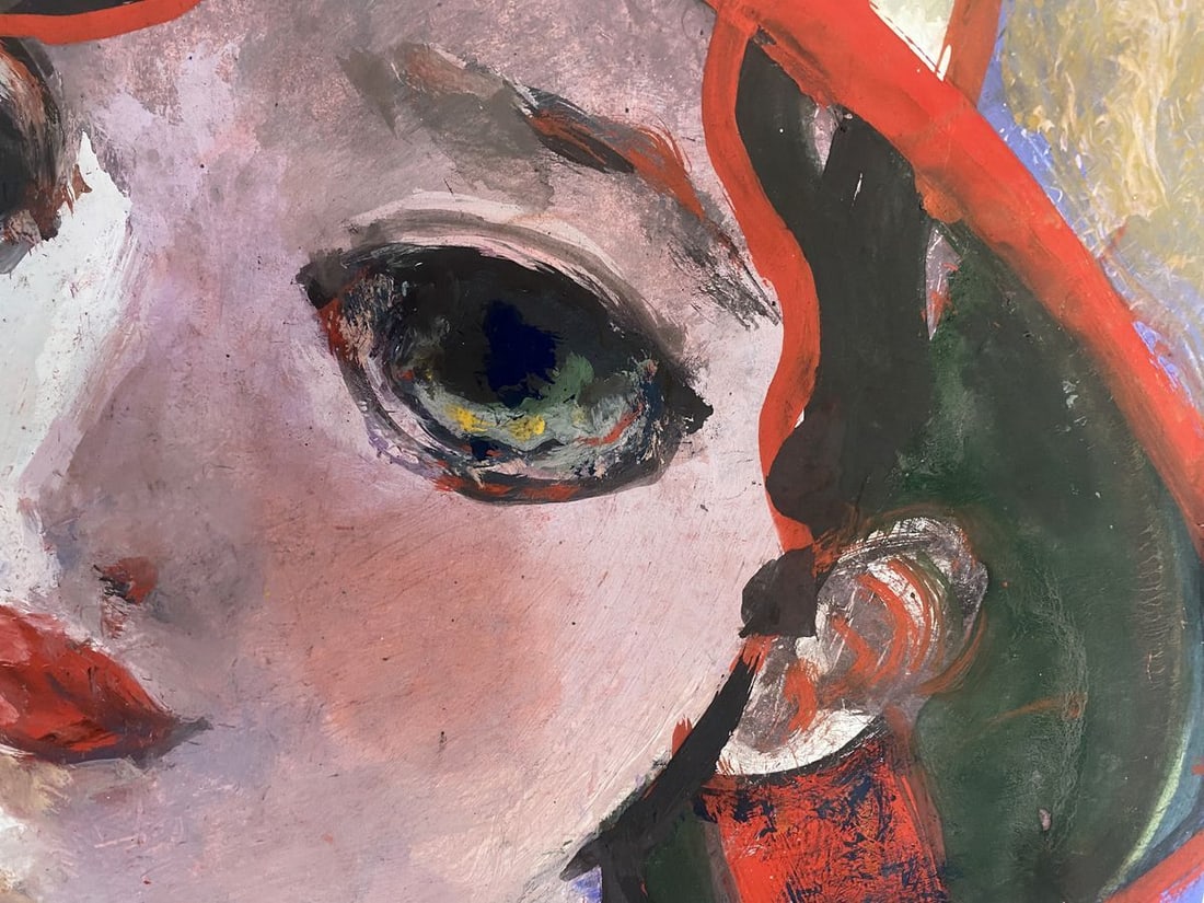 Oil painting Portrait of a girl Nikolai Nikolaevich Prokopenko - 5