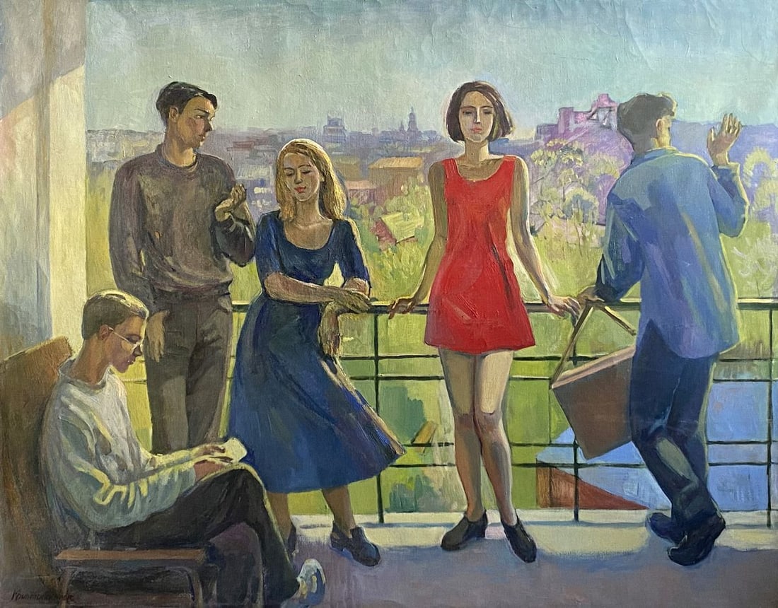 Oil painting Spring Krishtopaitis Adolis-Ionas (1 of 10)