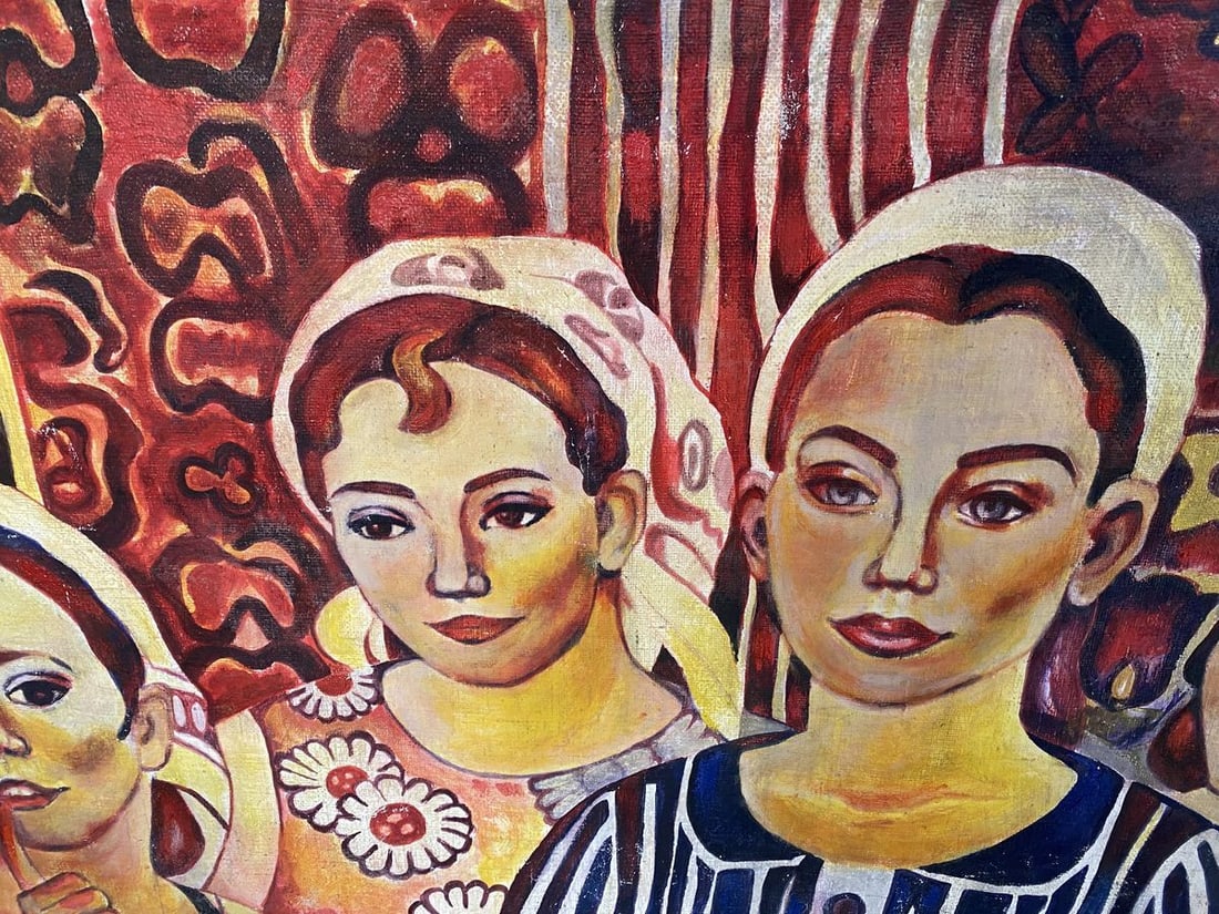 Oil painting Girls portrait Zaretskaya Maya Sergeevna - 3