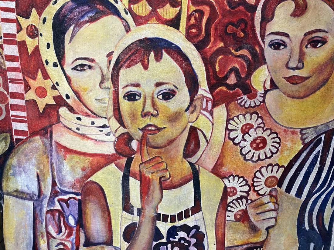 Oil painting Girls portrait Zaretskaya Maya Sergeevna - 5