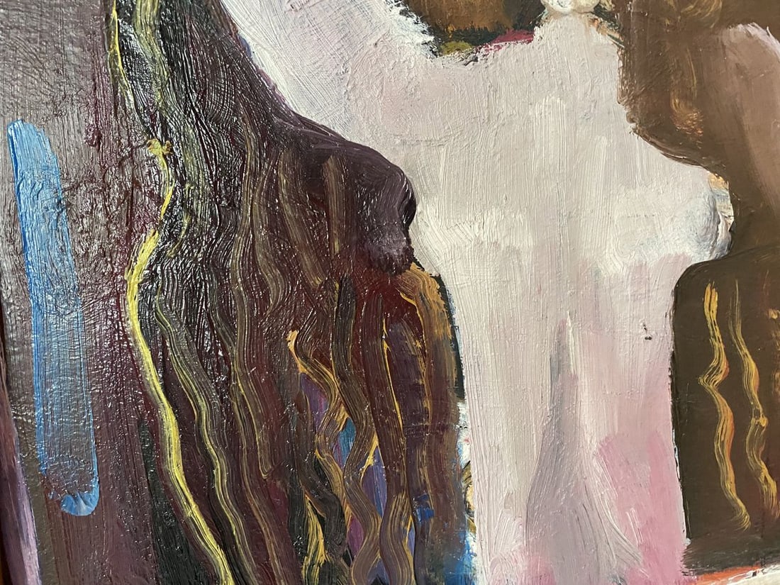 Oil painting Portrait of a girl Valentin Dmytrovych Khrushch - 4