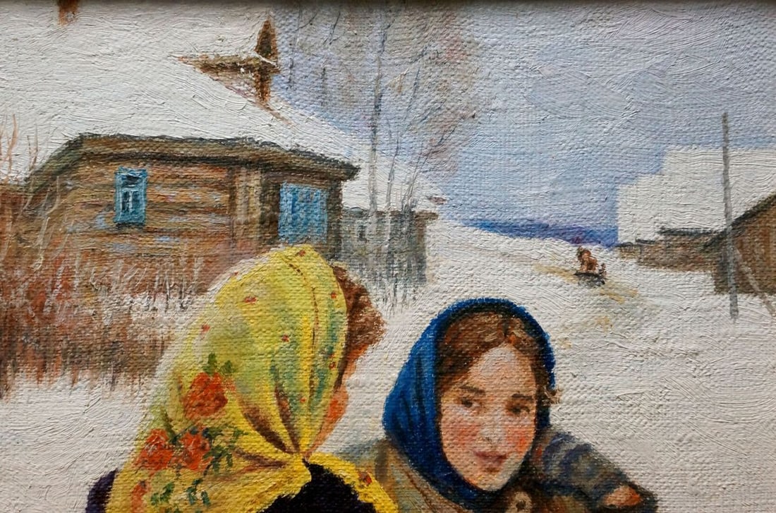 Oil painting Portrait of girls Yuri Eduardovich Ekmeji - 4