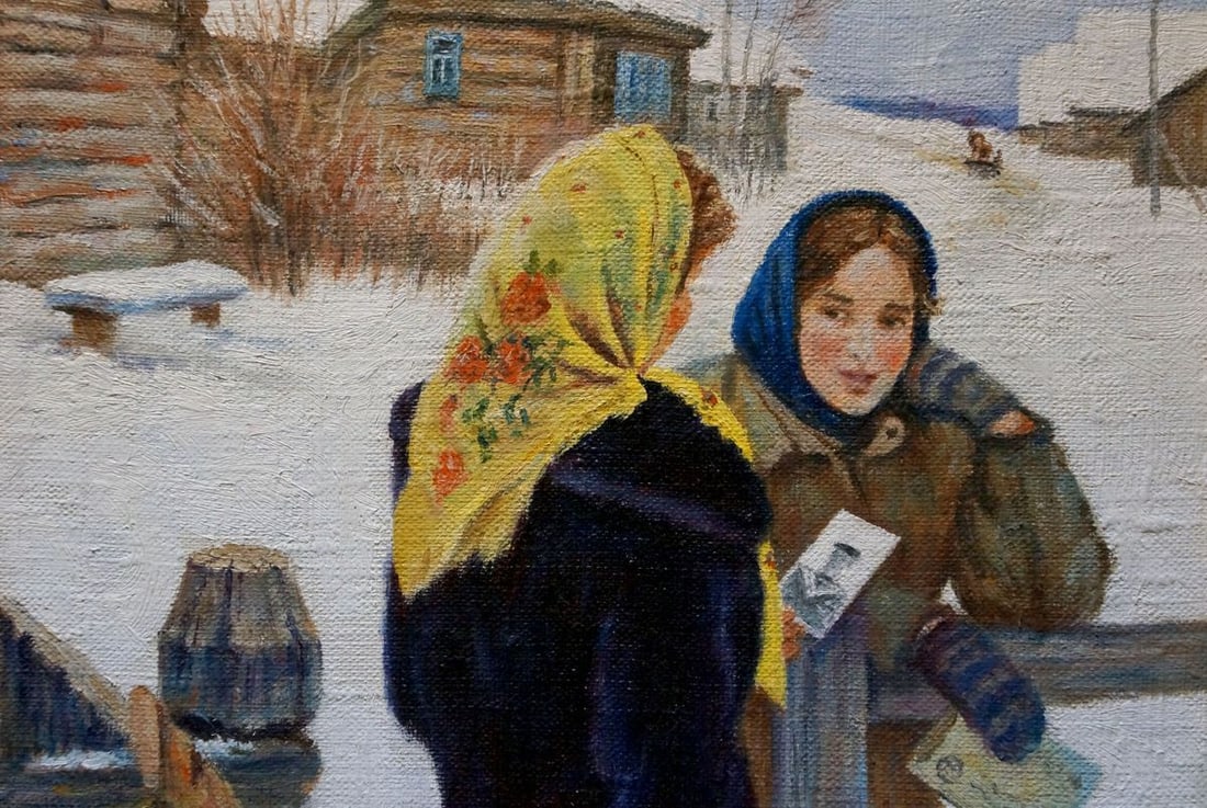 Oil painting Portrait of girls Yuri Eduardovich Ekmeji - 6