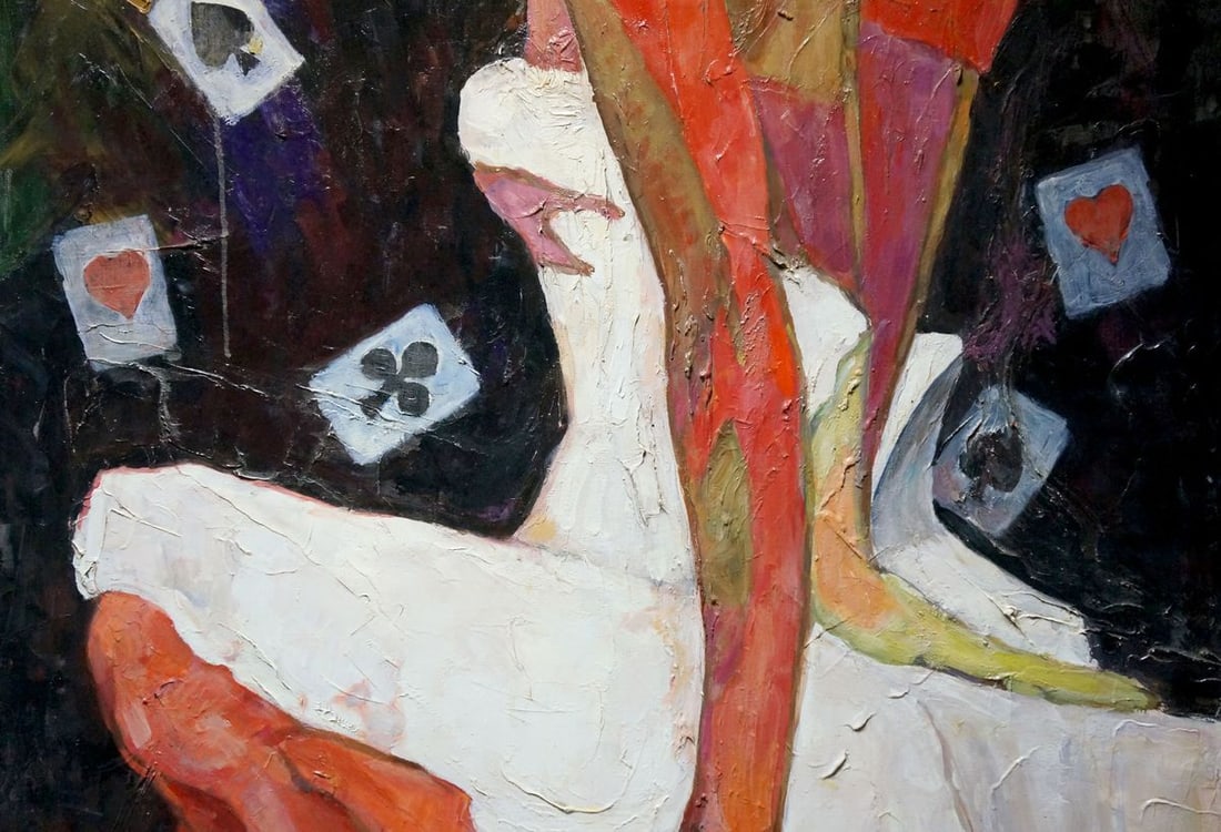 Oil painting Ballerina game Semykina Lyudmila Nikolaevna - 4