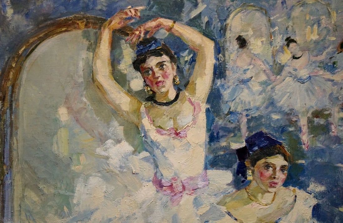 Oil painting Ballerinas portrait Titarenko Maria Anatolyevna - 3