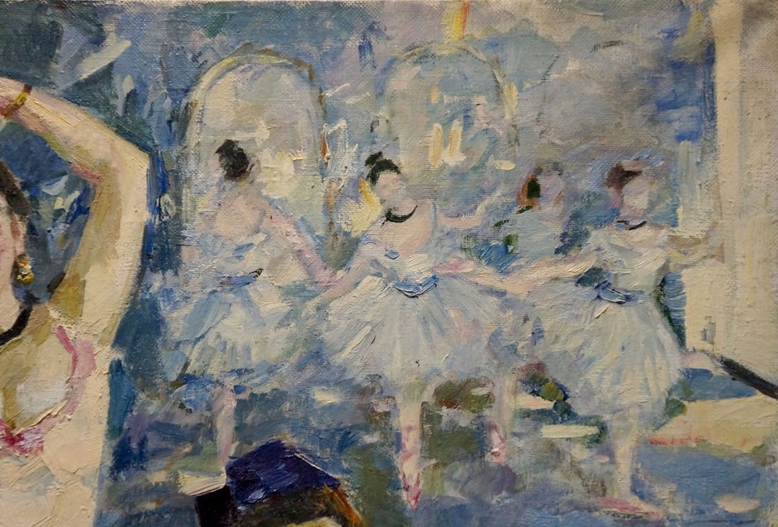 Oil painting Ballerinas portrait Titarenko Maria Anatolyevna - 4