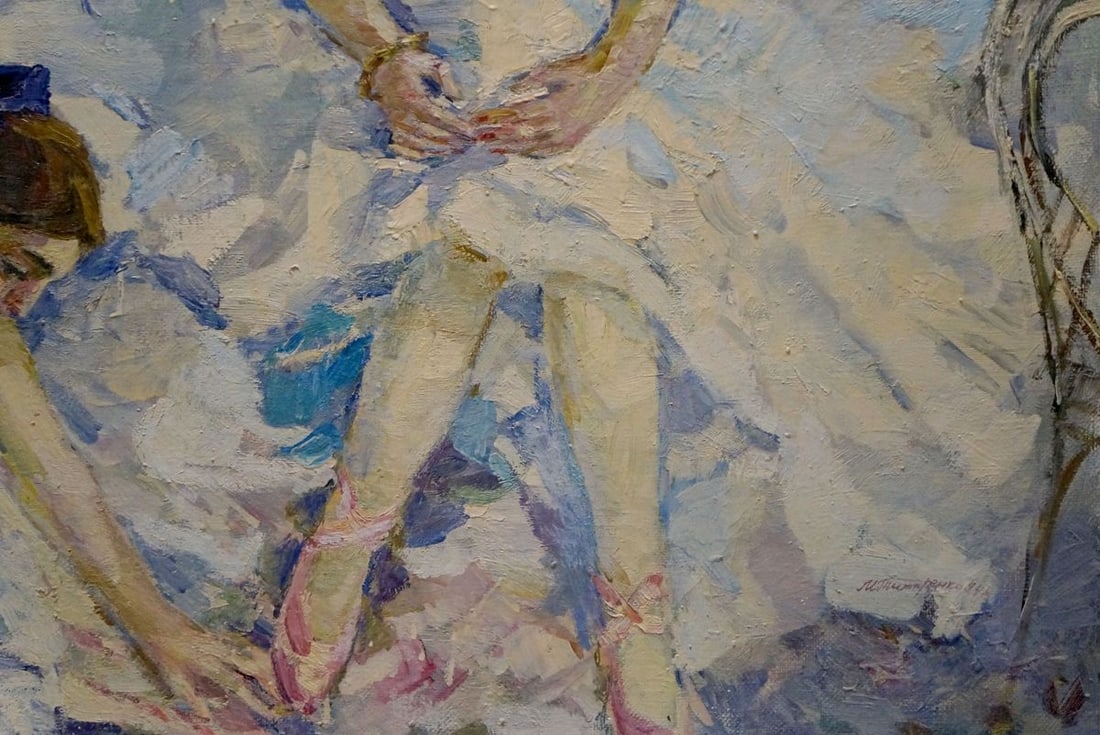 Oil painting Ballerinas portrait Titarenko Maria Anatolyevna - 5
