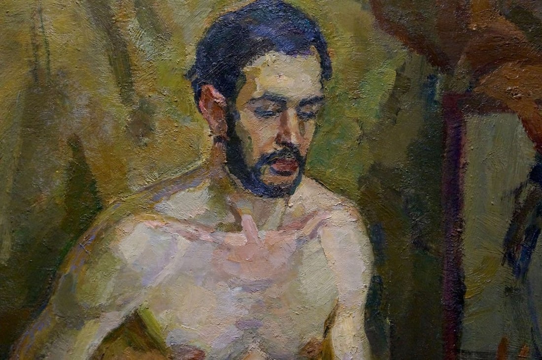 Oil painting Portrait of a Man Titarenko Daria Anatolyevna - 6