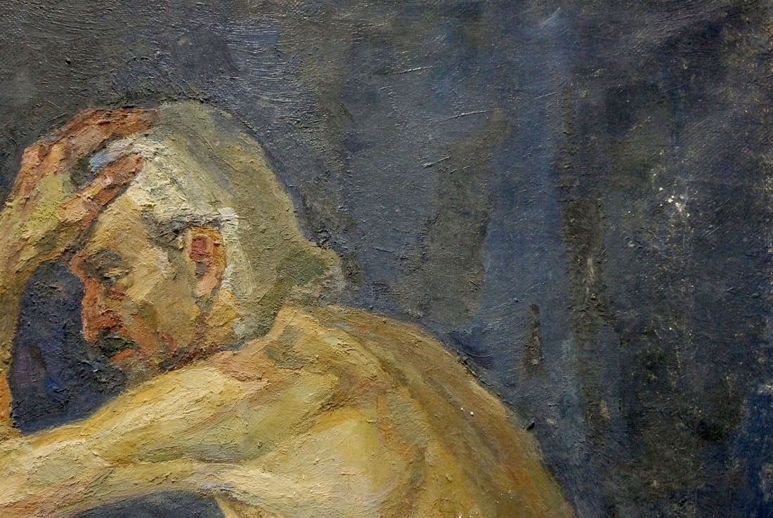 Oil painting Portrait of a Man Titarenko Maria Anatolyevna - 4